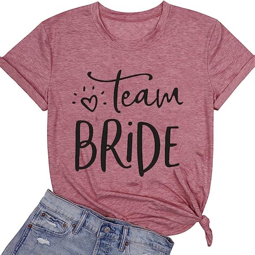 New Bridesmaid T-Shirt Bachelorette Wedding‎ Party Tee Size XXL